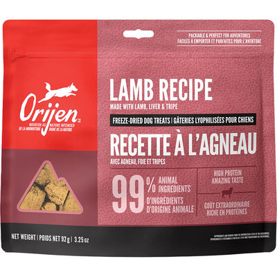 Orijen, Freeze Dried Dog Treat - Grass-Fed Lamb - Freeze Dried Dog Treat