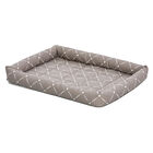 MidWest, Quiet Time Couture - Ashton Bolster Bed - Mushroom image number null