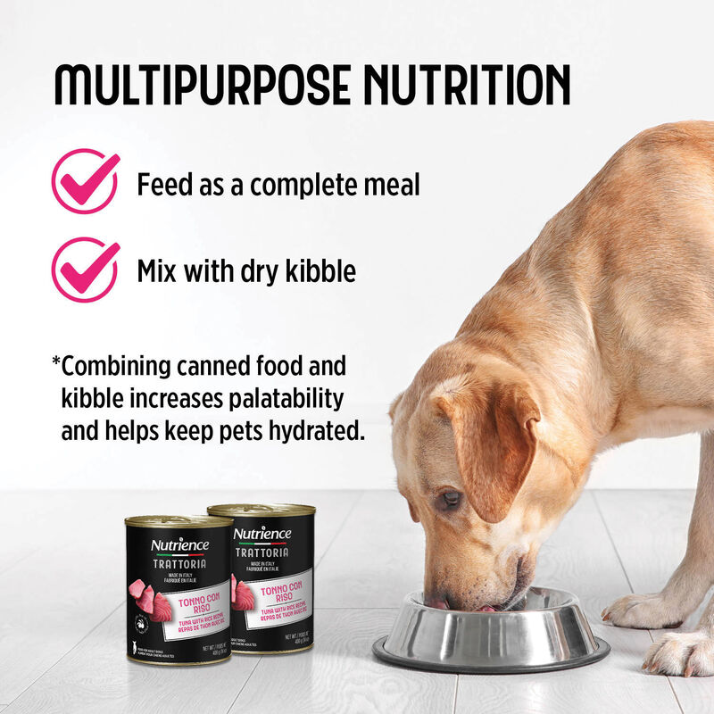 Nutrience, Trattoria Tuna with Rice Recipe - Wet Dog Food image number null