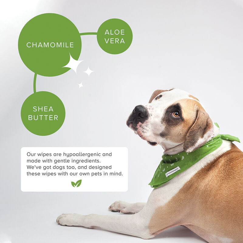 Earth Rated, Compostable Grooming Wipes - Lavender image number null