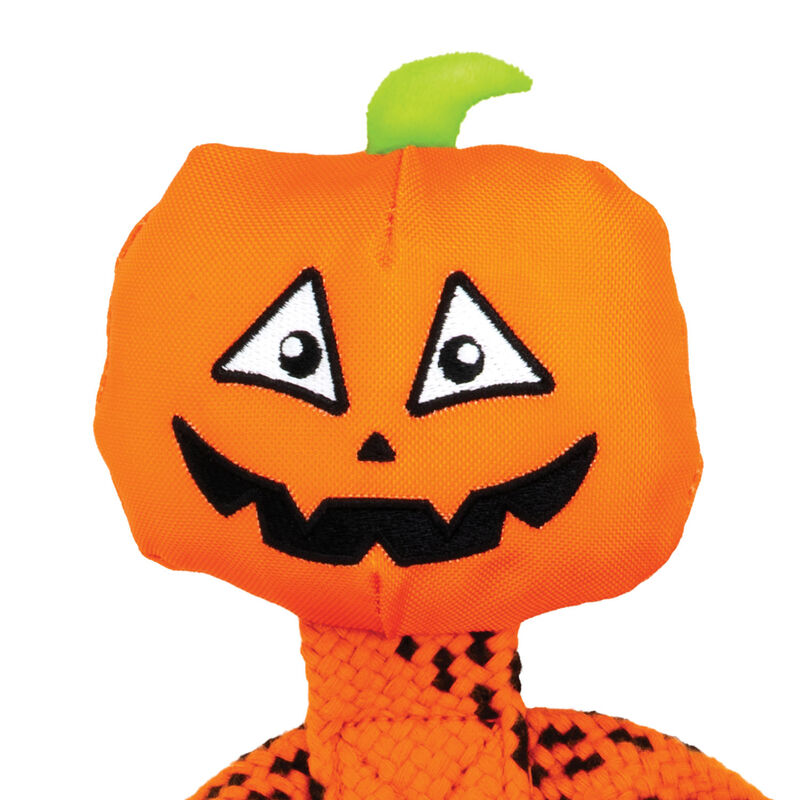 KONG Halloween Scrubz Jack-o-Lantern Dog Toy  - M image number null