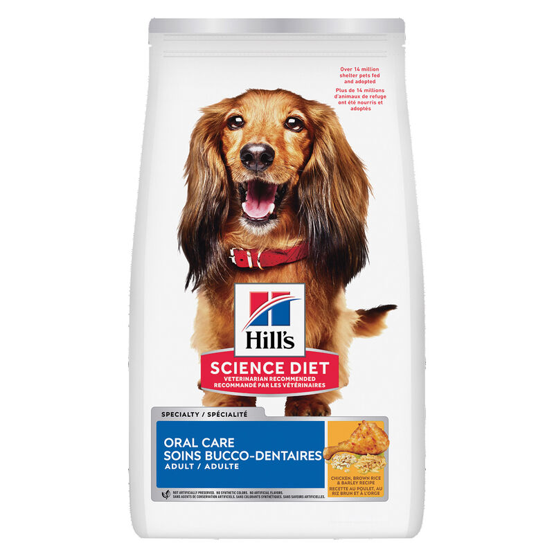 Science Diet, Adult Oral Care Chicken, Rice, & Barley Recipe - Dry Dog Food image number null