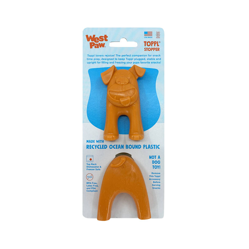 West Paw, Toppl Stopper - Tangerine image number null