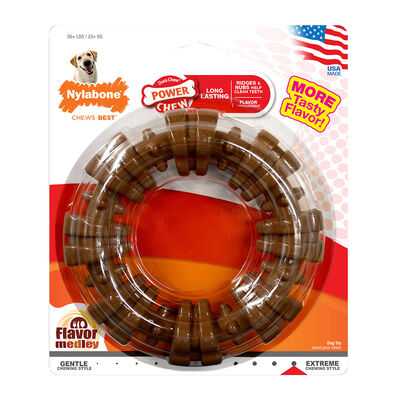 Nylabone, Dura Chew, Multi-Texture Ring Bone - Souper