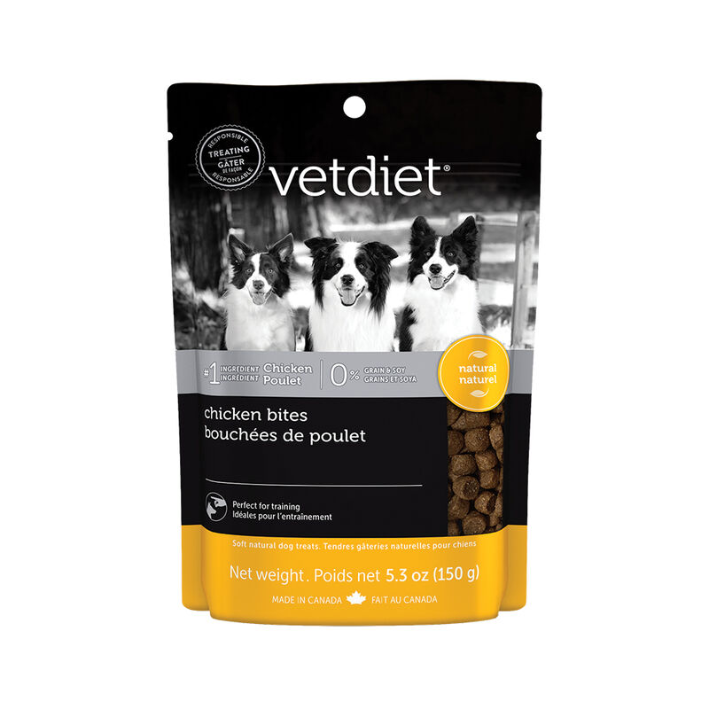 Vetdiet, Treat - Chicken Bites - 150 g - Dog Treat image number null