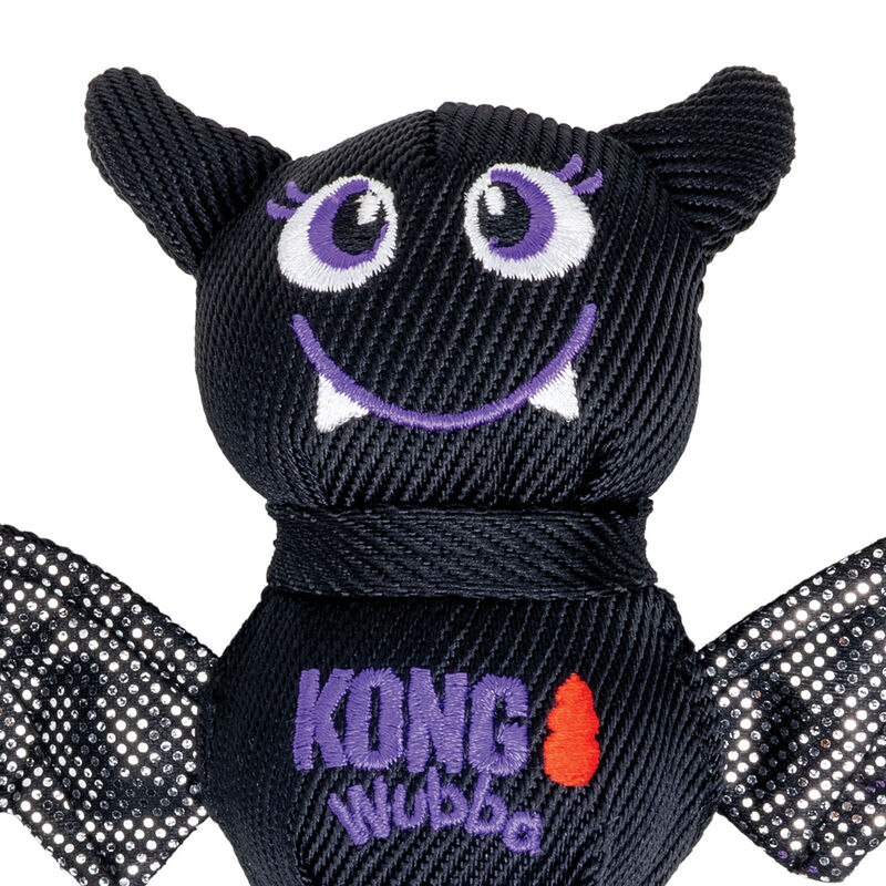 KONG Halloween Wubba Ballistic Bat Dog Toy - S image number null