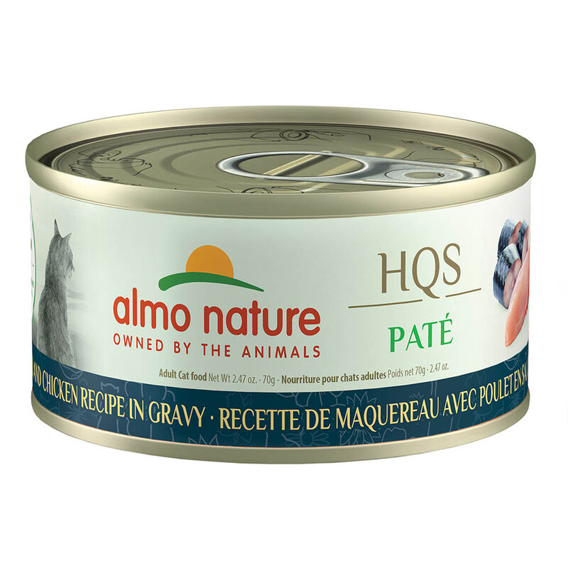 Almo Nature, Can, Feline - Mackerel Pate & Chicken in Gravy - 70 g - Wet Cat Food image number null