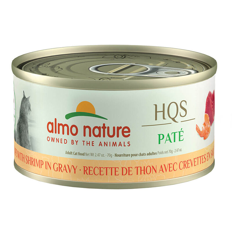 Almo Nature, Can, Feline - Tuna Pate with Shrimp in Gravy - 70 g - Wet Cat Food image number null