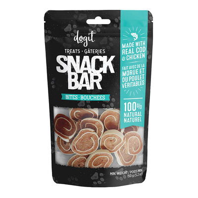 Dogit, SnackBar - Cod & Chicken Bites - 150 g