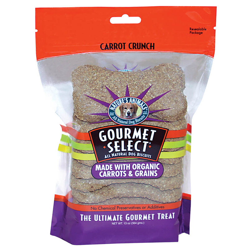 Nature's Animals, Gourmet Carrot Crunch - Biscuits - 13 oz image number null