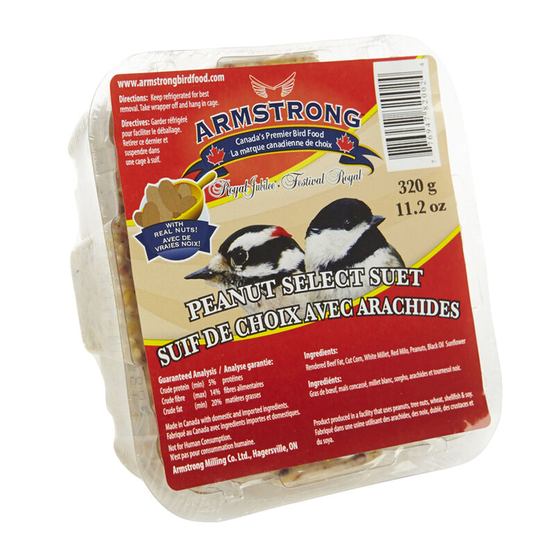 Armstrong, Royal Jubilee Peanut Select Suet - 320 g image number null