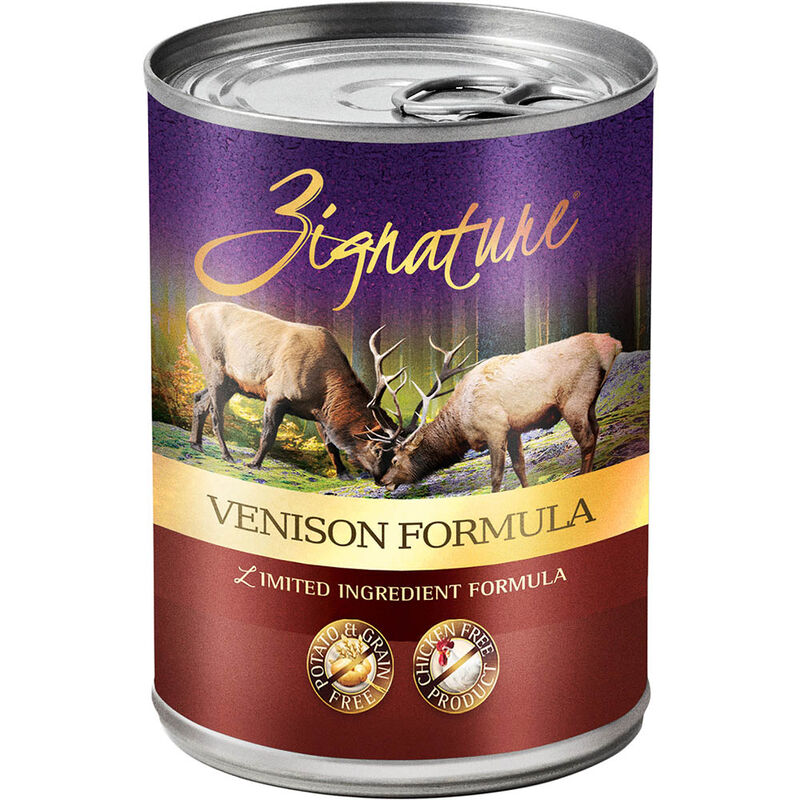 Zignature, Can, Limited Ingredient - Grain Free - Venison - 370 g image number null
