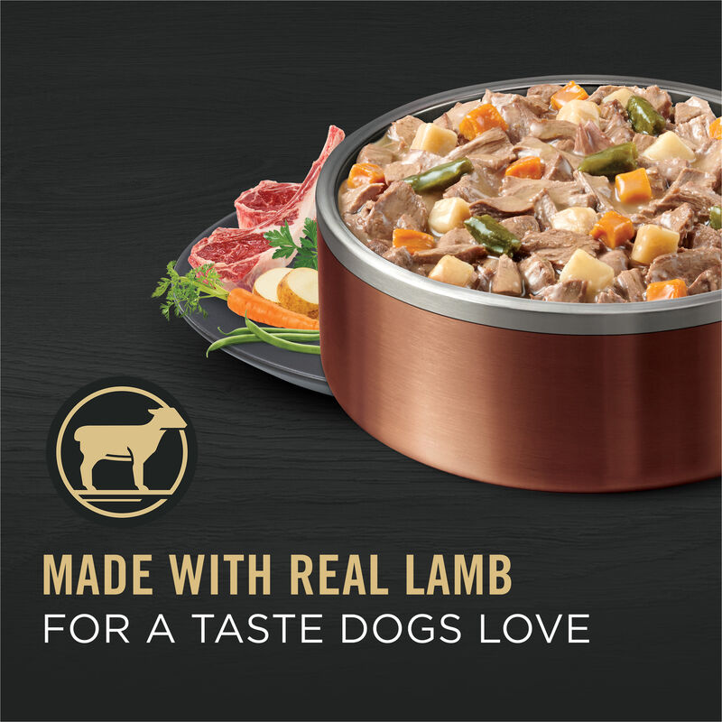 Pro Plan, Adult Complete Essentials - Lamb & Vegetables - 368 g - Wet Dog Food image number null