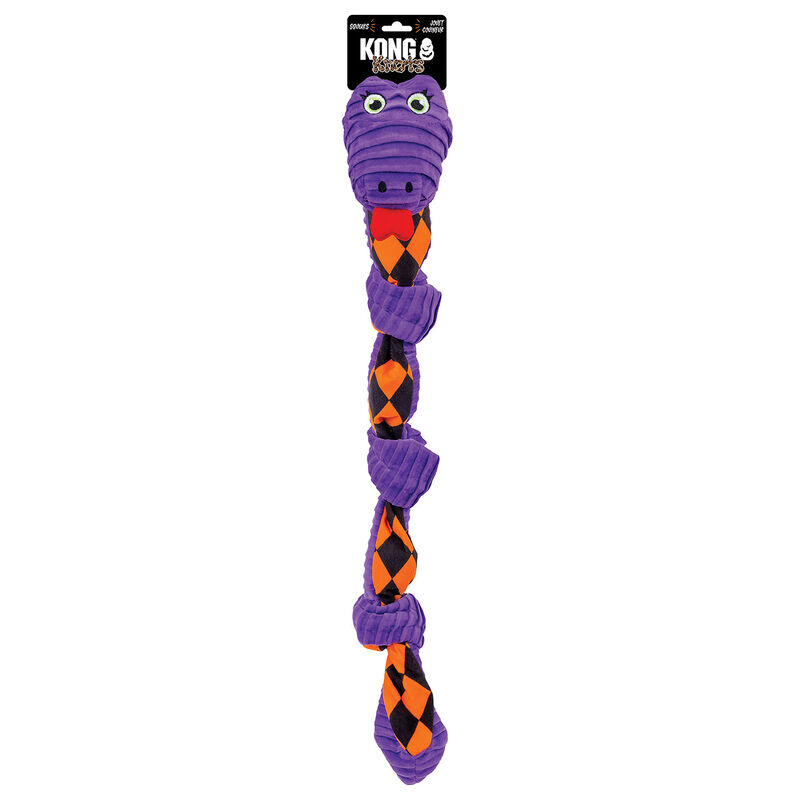 KONG Halloween Knots Snake Dog Toy  - M/L image number null