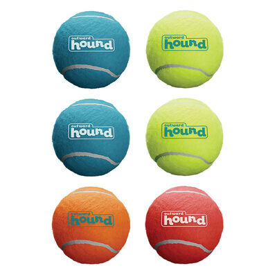 Outward Hound, Squeaker Ballz - 6 pk - Medium