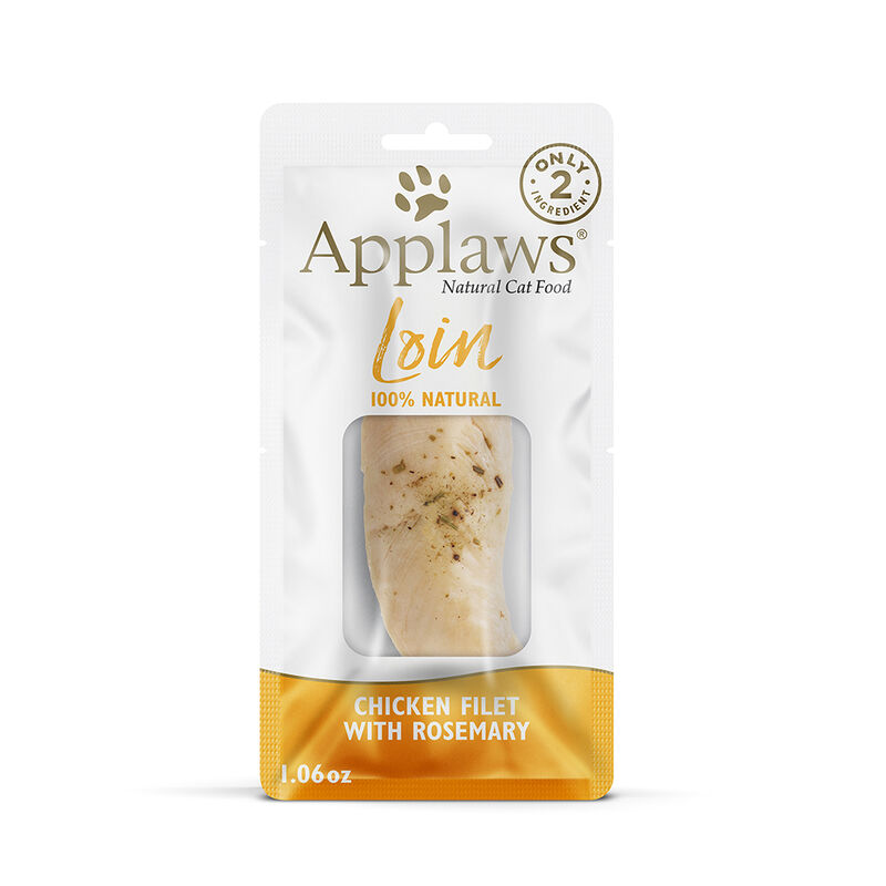 Applaws, Feline Treat - Chicken & Rosemary Filet - 30 g - Cat Treat image number null