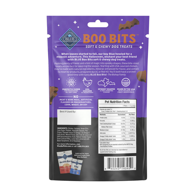 Blue Buffalo, Boo Bits - Chicken - 128 g - Dog Treat image number null