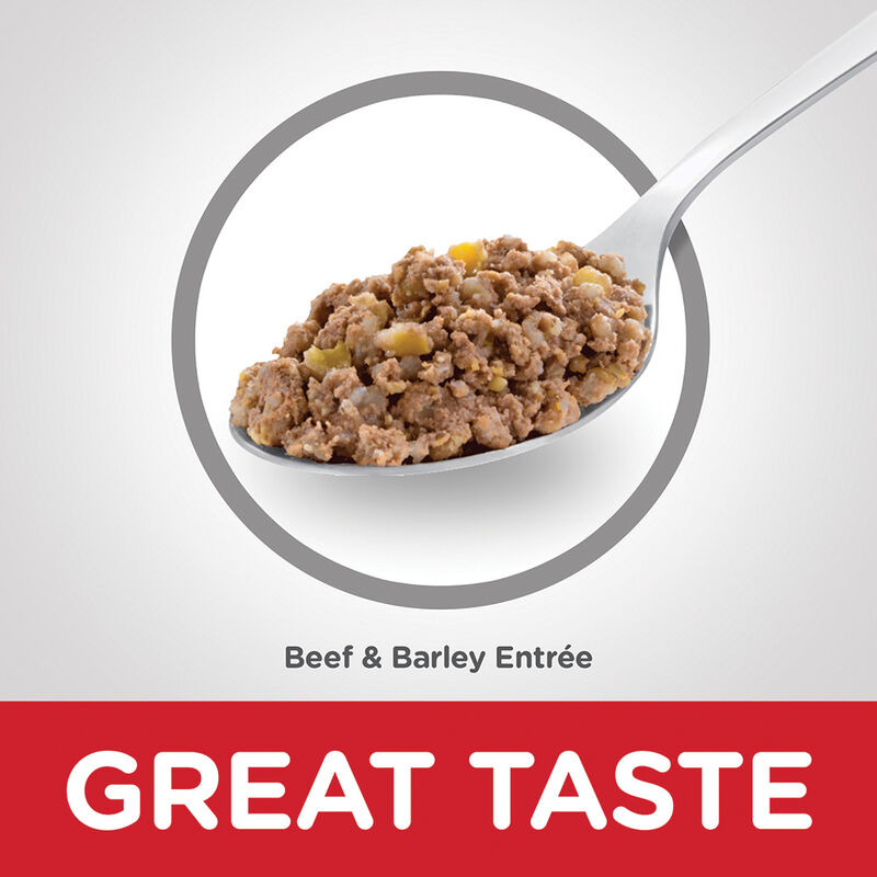 Science Diet, Senior 7+ Beef & Barley Recipe - Wet Dog Food image number null