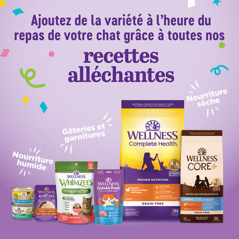 Wellness, Appetizing Entr&eacute;e - Flaked Tuna, Mackerel & Shrimp in Broth - Wet Cat Food image number null
