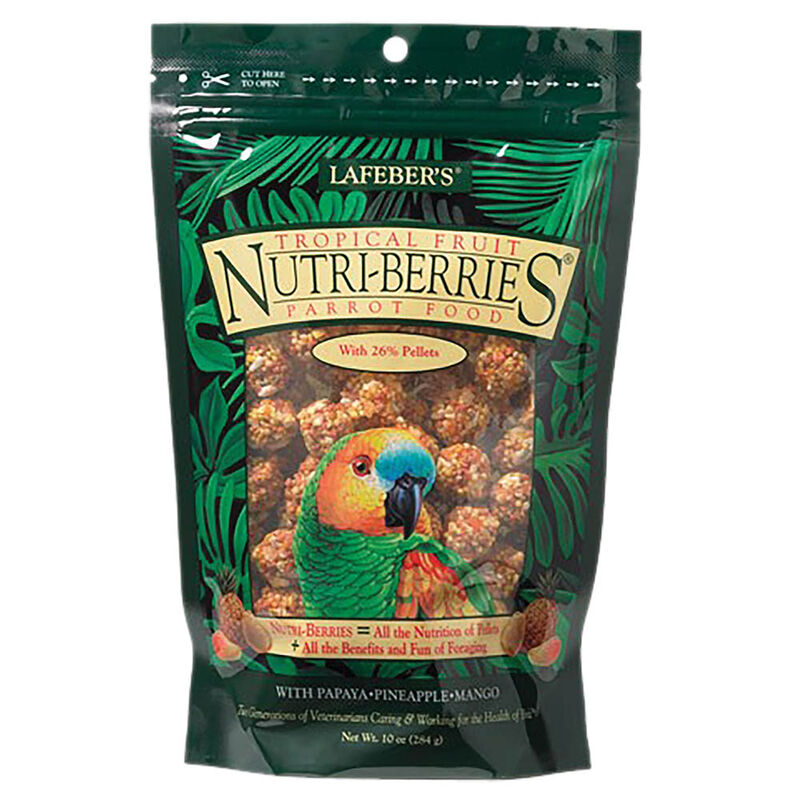 Lafeber, Tropical Fruit Nutri-Berries, Parrot - 10 oz image number null