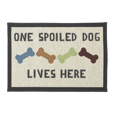 PetRageous, Spoil Dog Placemat Natural