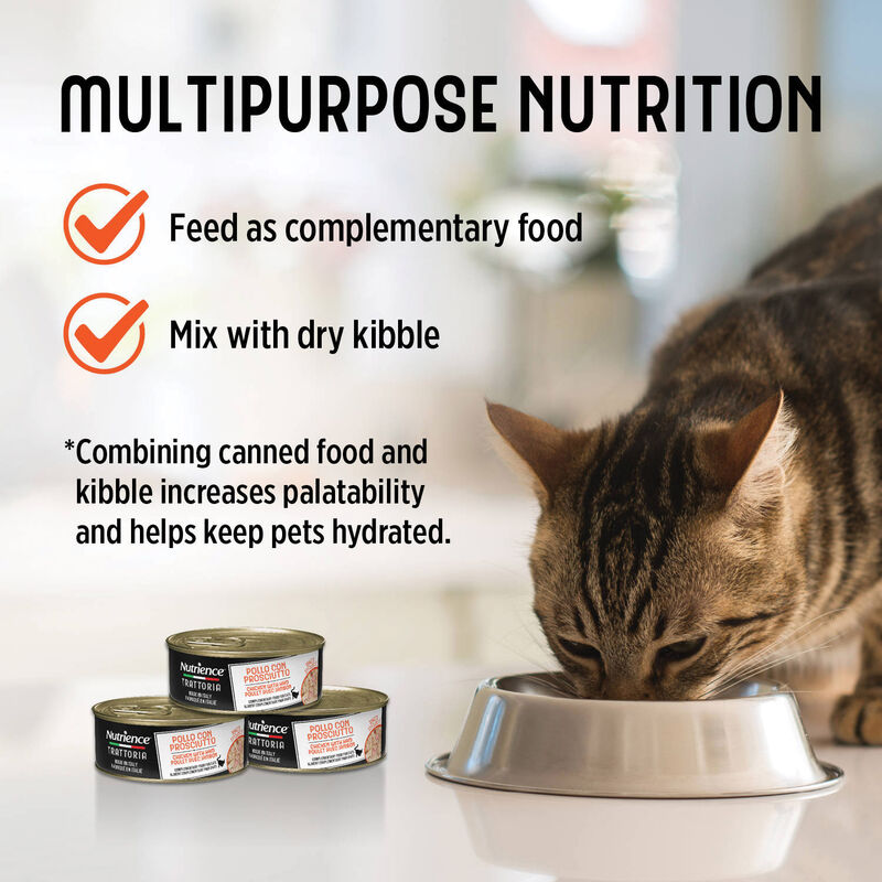 Nutrience, Feline - Trattoria Chicken with Ham - Wet Cat Food image number null