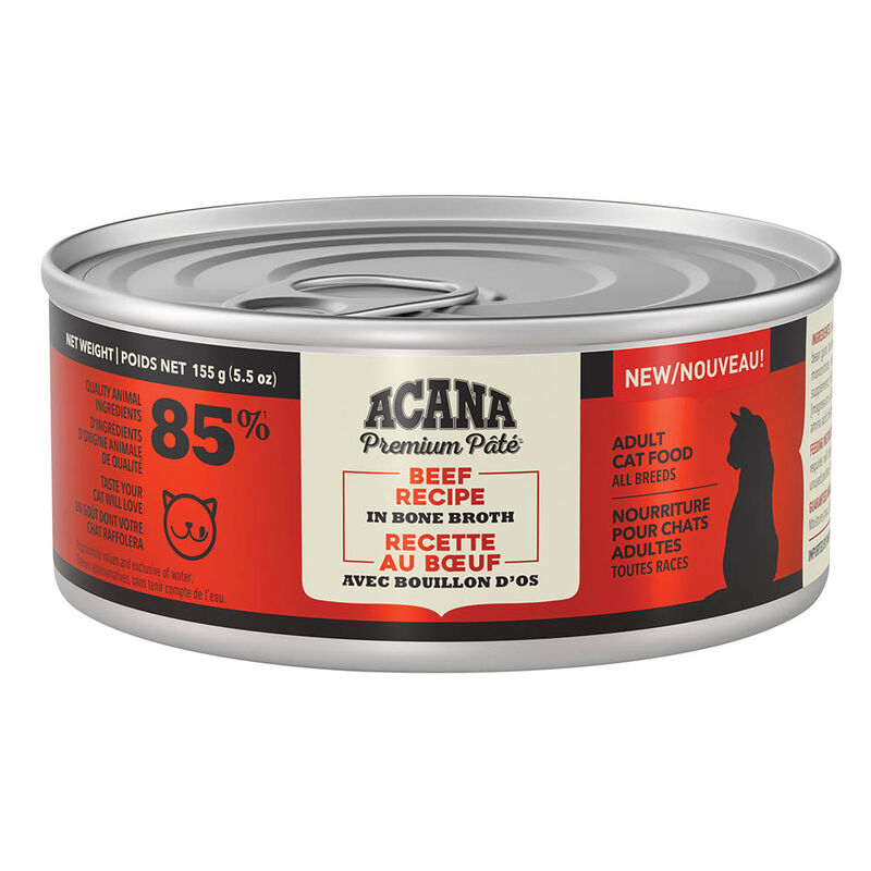 Acana, Feline Adult - Beef in Bone Broth - 155 g - Wet Cat Food image number null