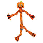 KONG Halloween Scrubz Jack-o-Lantern Dog Toy  - M image number null