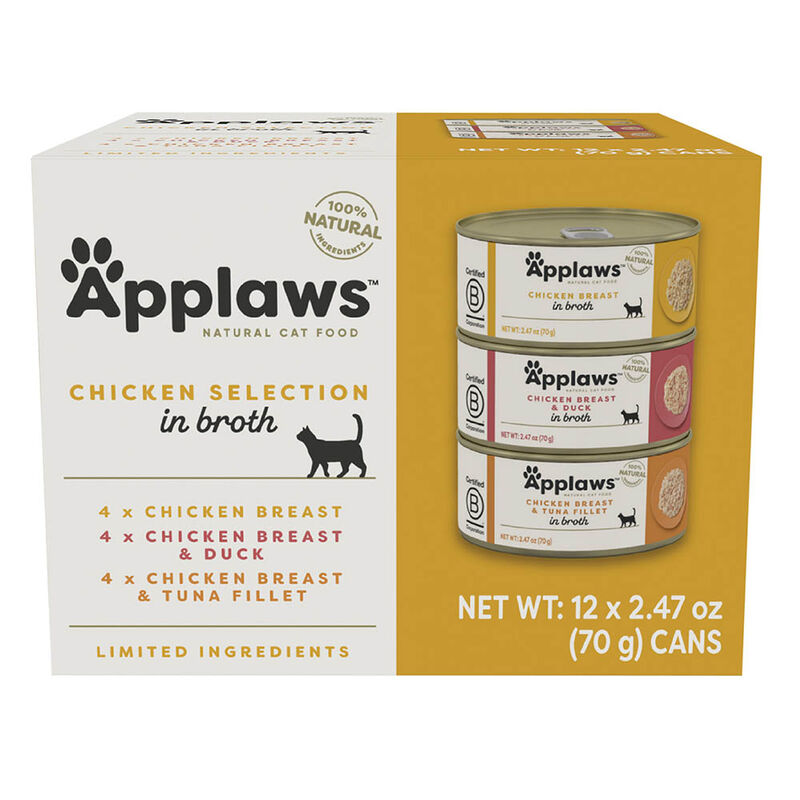 Can, Feline Adult - Chicken Selection Multipack - 12 x 70 g image number null