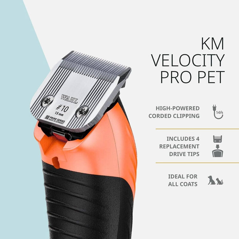Wahl KM Velocity Pro Pet Corded Clipper image number null