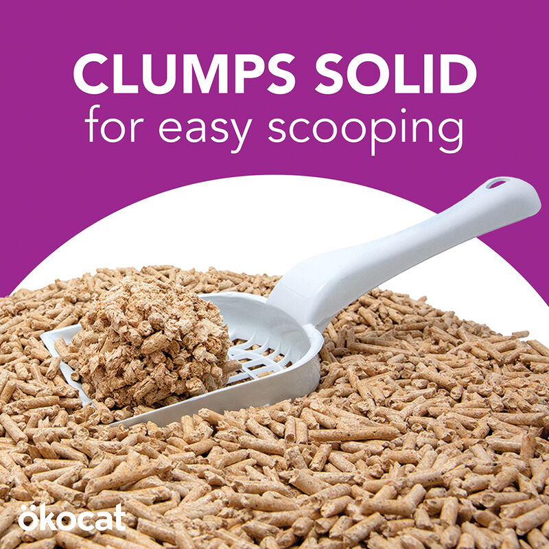 Okocat, Low Tracking Plant Based Clumping Litter - 4.5 kg image number null