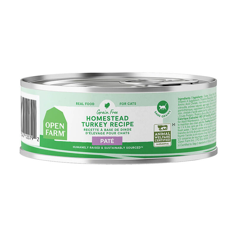 Open Farm, Feline Adult - Grain Free Homestead Turkey - 79 g - Wet Cat Food image number null
