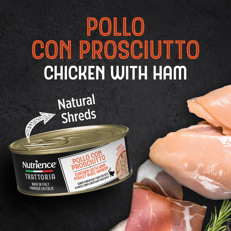 Nutrience, Feline - Trattoria Chicken with Ham - Wet Cat Food image number null
