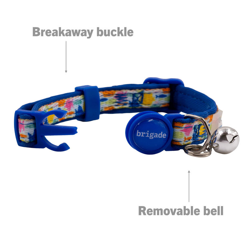 Brigade Neoprene Cat Collar - Fish image number null