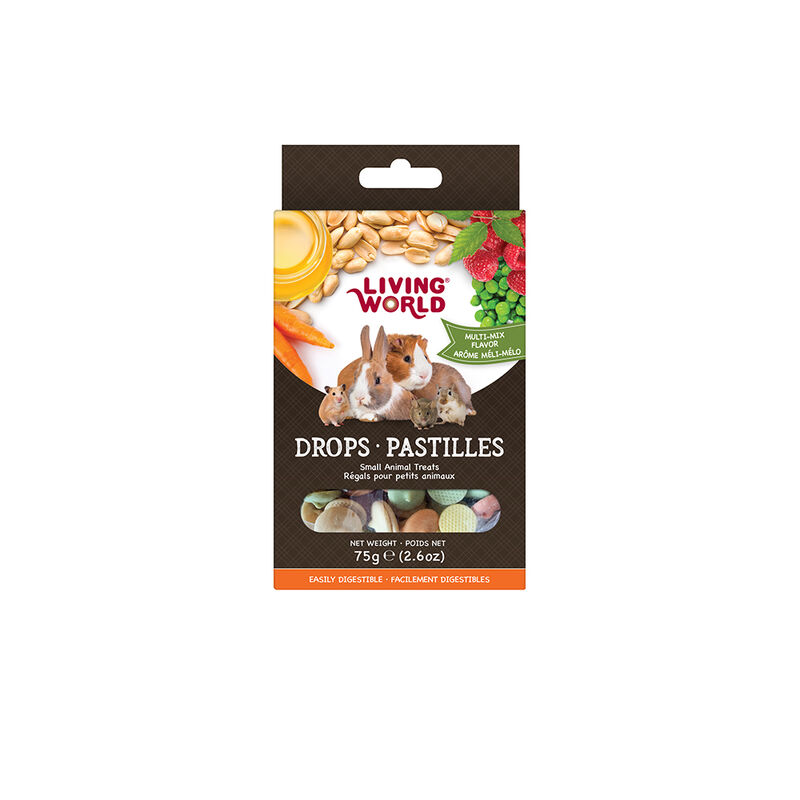 Living World, Small Animal Drops - MultiMix - 75 g image number null