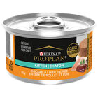 Purina Pro Plan Development Under One Year Kitten, High Protein Chicken & Liver Entr&eacute;e Wet Cat Food image number null