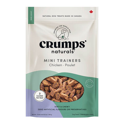 Crumps' Naturals, Mini Trainers Chicken (semi-moist) - Dog Treat