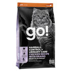 GO! SOLUTIONS,  Feline Adult - Hairball Control & Urinary Care - Chicken with Grains - Dry Cat Food image number null
