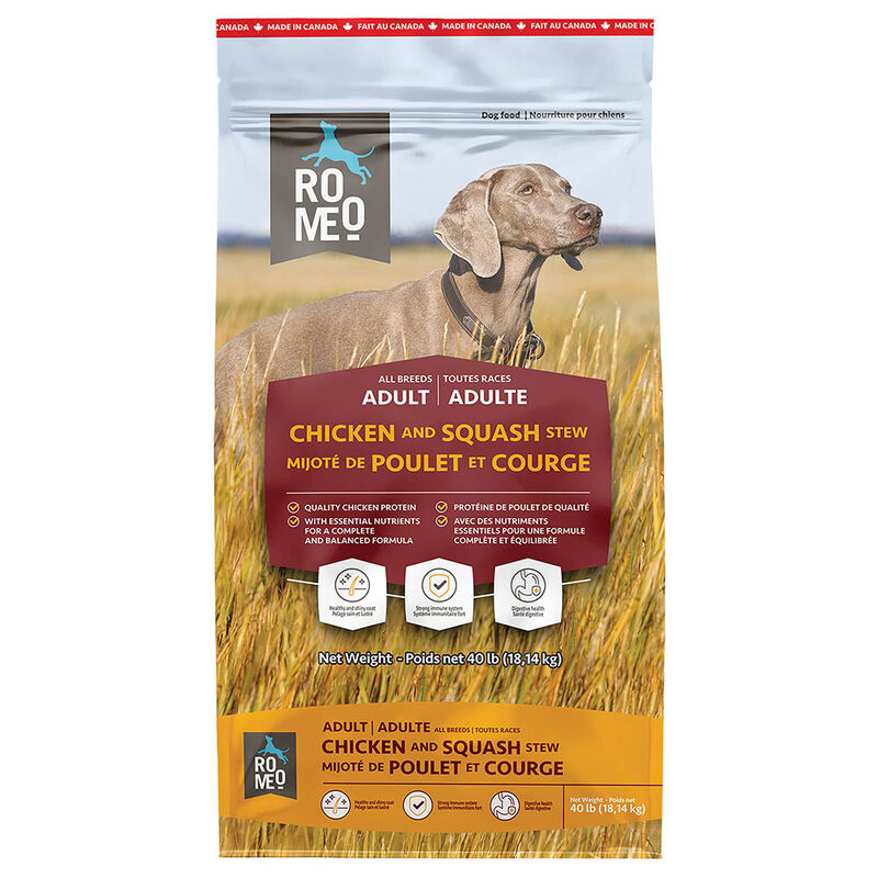 Romeo, Chicken & Squash Adult Dog Dry Food image number null