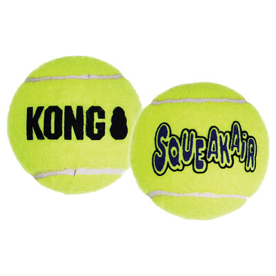KONG, SqueakAir Tennis Balls - 3 Pk - Toss Dog Toy