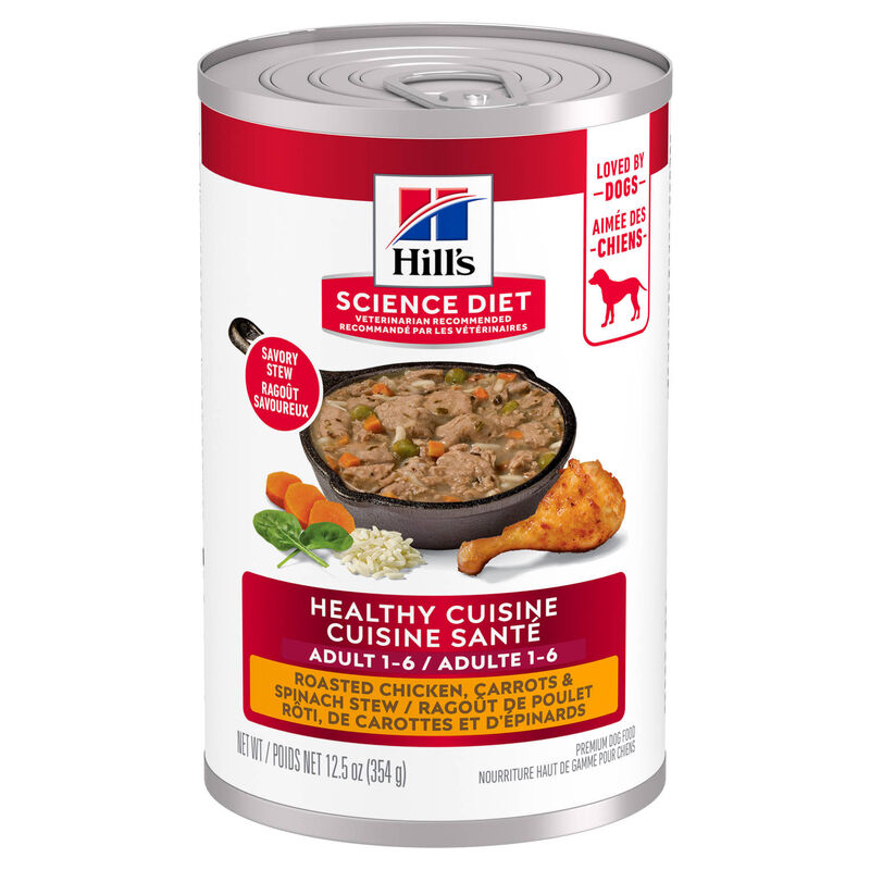 Science Diet, Healthy Cuisine Chicken Carrots Spinach - Dog Wet Food image number null