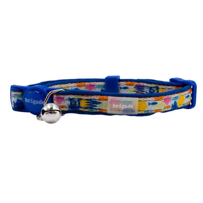 Brigade Neoprene Cat Collar - Fish