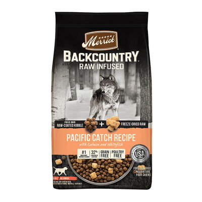 Merrick, Grain Free Backcountry Raw Infused Pacific Catch - Dry Dog Food