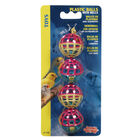 Living World Classic Plastic Balls w/ Bells Bird Toy image number null