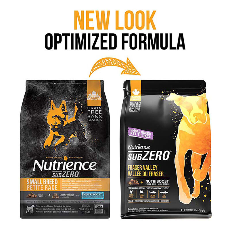 Nutrience, Adult Small Breed - SubZero Grain Free - Fraser Valley - Dry Dog Food image number null