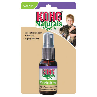 KONG, Naturals Catnip Spray - 1 oz - Catnip Cat Toy