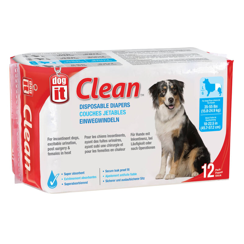 Dogit Disposable Diapers - 12 Pk image number null