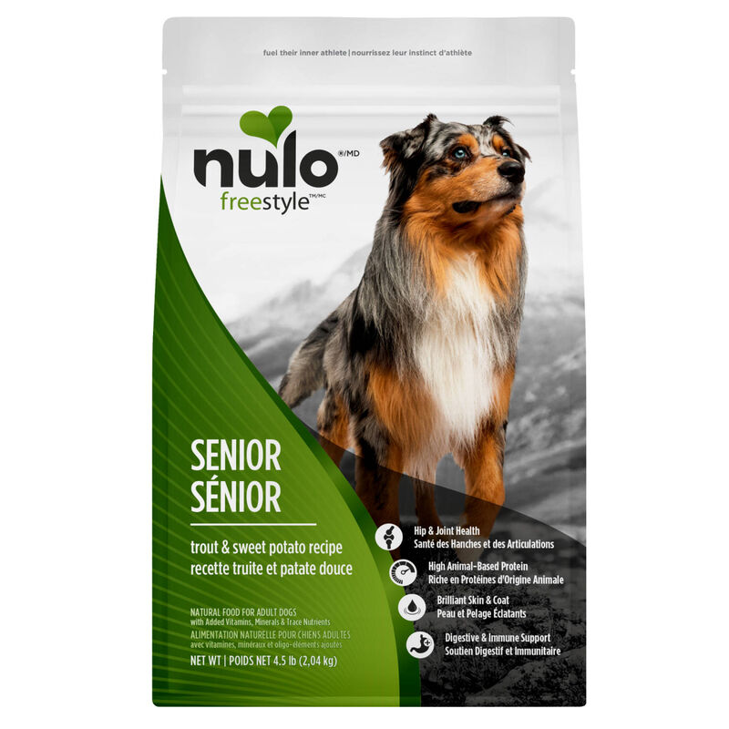 Nulo, FreeStyle Senior Trout & Sweet Potato - Dog Dry Food image number null