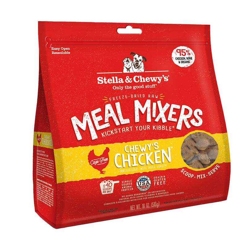 Stella & Chewy's, Dog Freeze-Dried Raw, Chewy's Chicken Meal Mixers image number null