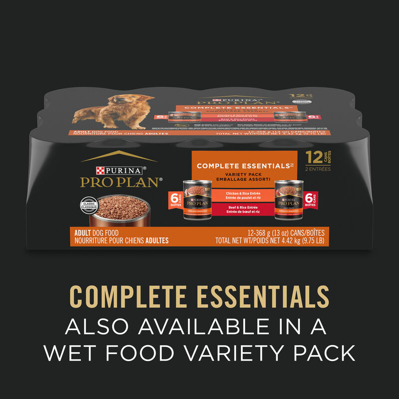 Pro Plan, Adult Complete Essentials - Lamb & Vegetables - 368 g - Wet Dog Food image number null